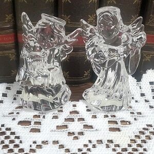 Set of 2 Marquis Waterford Crystal Angel's Germany